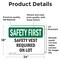 Signmission 18 in Height, 24 in Width, Vinyl Decal, Rectangle OS-2PACK-SF-D-1824-L-10969 - alternate 4